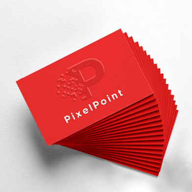 carte de visite vernis selectif 3d