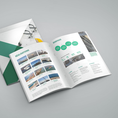 Brochure agrafés